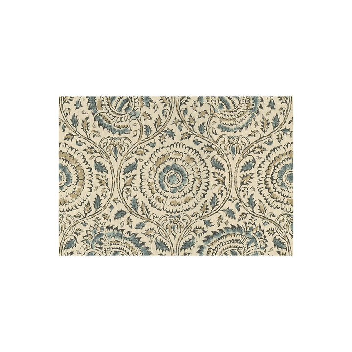 Kamala Mist by Kravet Design Fabric ECHO HEIRLOOM INDIA LINEN - 100% China MEDIUM Horizontal: 27 and Vertical: 18 54.5 - Fabric Carolina -