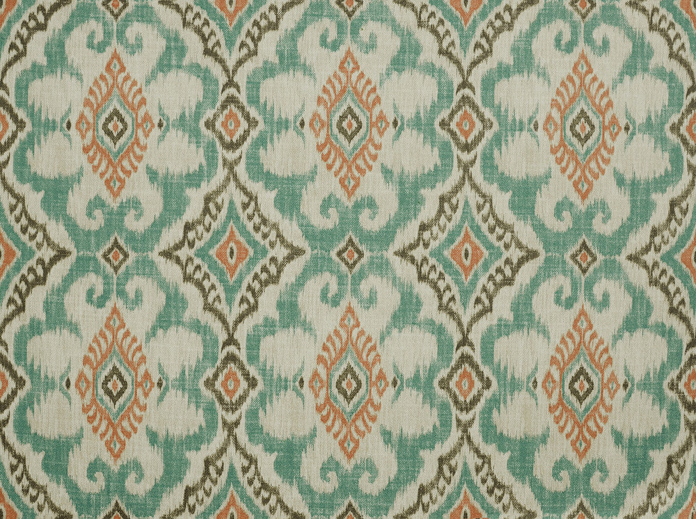 Kantha Surf 509 by Covington Fabric 75%COTTON/ 25%LINEN PIGMNT PRNT VAR 12000 Horizontal: 13.5 and Vertical: 13.375 55 - Fabric Carolina -
