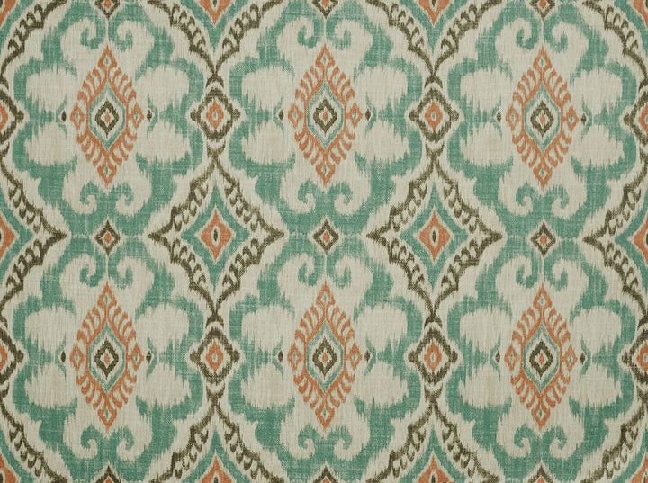 Kantha Surf 509 by Covington Fabric 75%COTTON/ 25%LINEN PIGMNT PRNT VAR 12000 Horizontal: 13.5 and Vertical: 13.375 55 - Fabric Carolina -