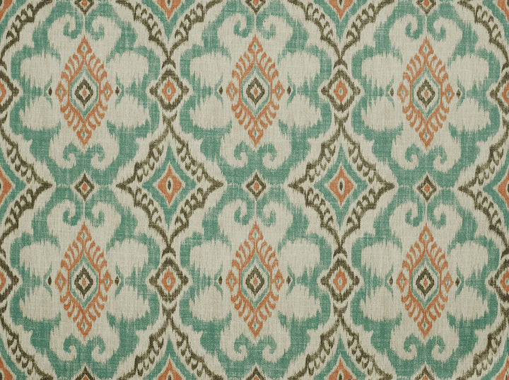 Kantha Surf 509 by Covington Fabric our website for purchase 75%cotton/ 25%linen Pigmnt Prnt Pakistan 50000 Horizontal: 13.5" and Vertical: 13.38" 55" - Fabric Carolina -
