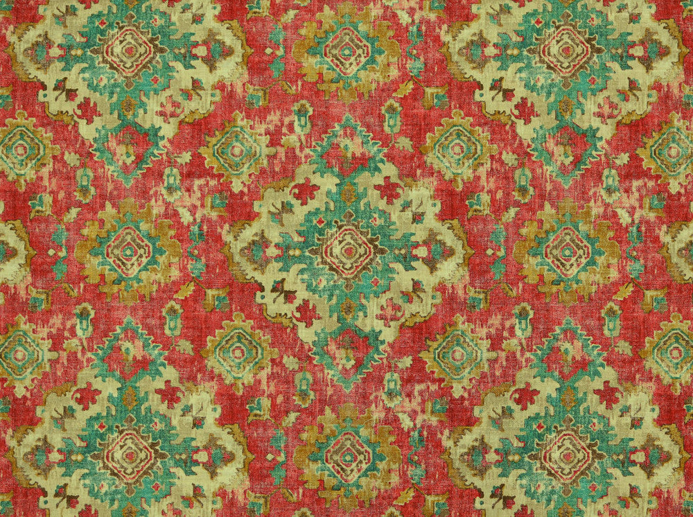 Kapoor Cinnabar 38 by Covington Fabric 75% COTTON, 25% LINEN PAK 12000 Horizontal: 27 and Vertical: 25 56 - Fabric Carolina -