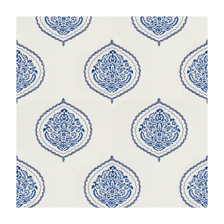 Kasara Indigo by Kravet Design Fabric Kravet Design Fabric Kasara IndigoFabric CONSTANTINOPLE COTTON - 85%;VISCOSE - 15% India </p><p>Repeat: H: 13, V: 15.5 51 - Fabric Carolina -