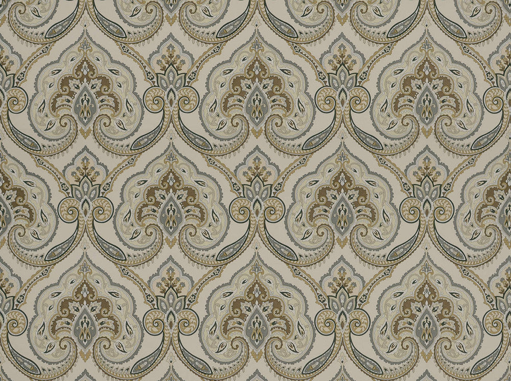 Kashmiri Sandstone 118 by Covington Fabric 100% COTTON Korea 35000 Horizontal: 13.5 and Vertical: 18 54 - Fabric Carolina -