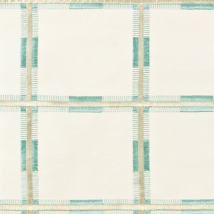 Kaslen 1 Spa by Stout Fabric COMFORTABLE LIVING MINERAL/TEAL 80%COT 20%POL %REMB INDIA CATB 117-2013 WYZENBEEK 10 000 DOUBLE RUB WEAR TEST (MEDIUM DUTY) Horizontal: 4 and Vertical: 3.75 52 in - Fabric Carolina -