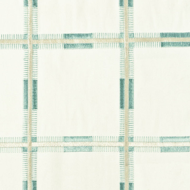 Kaslen 2 Seafoam by Stout Fabric Stout Fabric Kaslen 2 SeafoamFabric COMFORTABLE LIVING MINERAL/TEAL INDIA </p><p>Repeat: H: 4.000, V: 3.750 52 in - Fabric Carolina -
