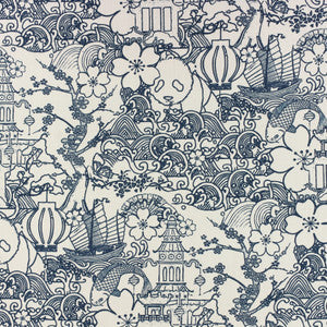 Kasuri Baltic by Richloom Fabric