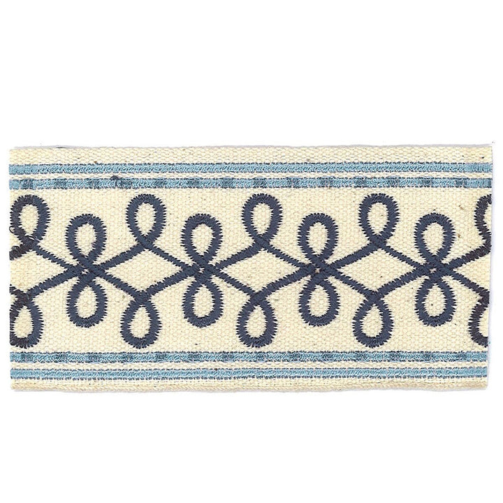 Katherine 7 Navy by Stout Trim ACCENTS TAPES & BORDERS 100%SVI CHINA </p><p>Repeat: 0 2 in - Fabric Carolina -