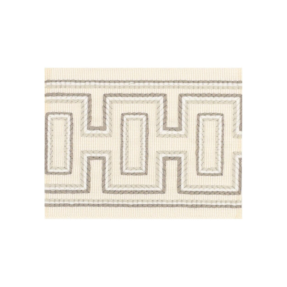 Kayli Tape 1 Pongee by Stout Trim Stout Trim Kayli Tape 1 PongeeTrim ALLURE TRIM 56%SVI 44%COT TURKEY </p><p>Repeat: H: 1.500, V: 0.000 2.75 in - Fabric Carolina -