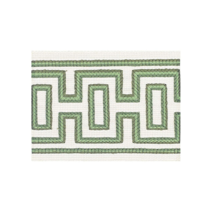 Aura Tape 4 Shoreline by Stout Trim Stout Trim Aura Tape 4 ShorelineTrim Stitched Up Trim 100%Cot %Bemb India </p><p>Repeat: H: 4, V: 0 4 in - Fabric Carolina -