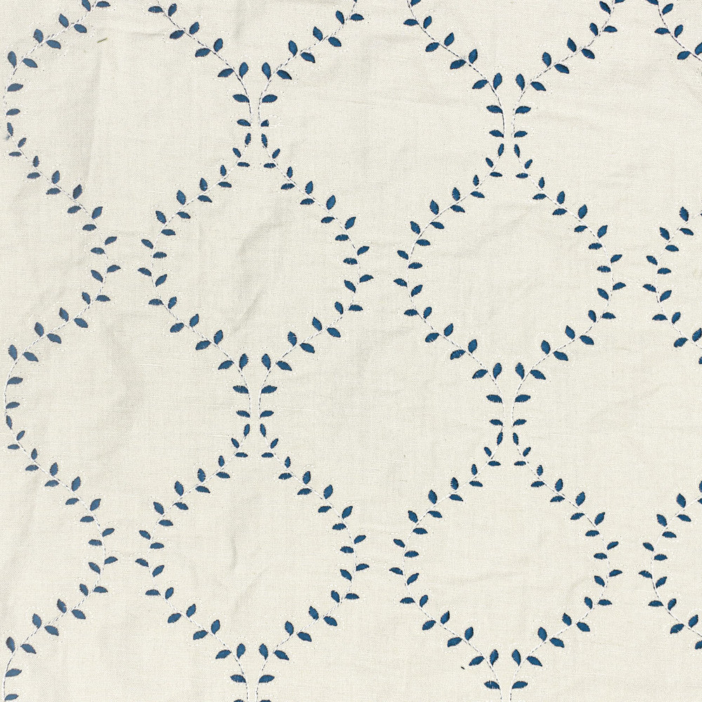 Keansburg 1 Sapphire by Stout Fabric Stout Fabric Keansburg 1 SapphireFabric COLOR MY WINDOW LAKE/SEAGLASS 59%LIN 25%POL 16%COT %VEMB INDIA </p><p>Repeat: H: 7.000, V: 7.500 53 in - Fabric Carolina -