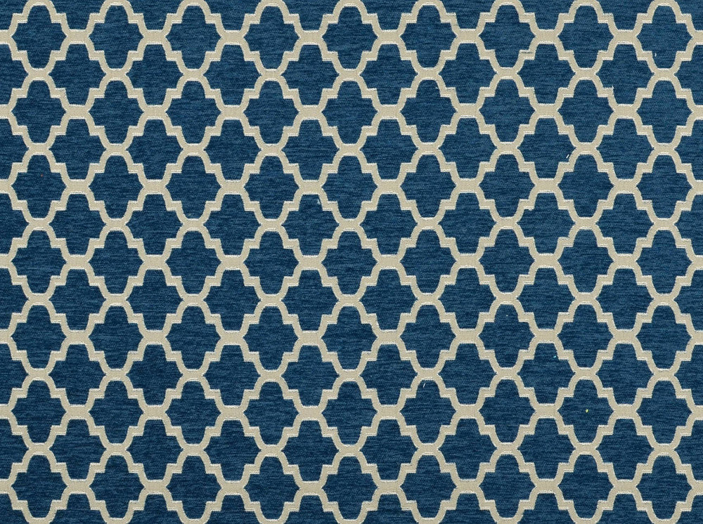 Keaton Indigo 593 by Covington Fabric 100% POLYESTER China 22000 Horizontal: 2.5 and Vertical: 2.5 58 - Fabric Carolina -