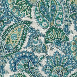 Keats Pond Blue by Norbar Fabric PRISM PEACOCK 55% LINEN 45% RAYON PAKISTAN 12,000 WYZENBEEK </p><p>Repeat: V-9" H-13 1/2" 54 - Fabric Carolina -