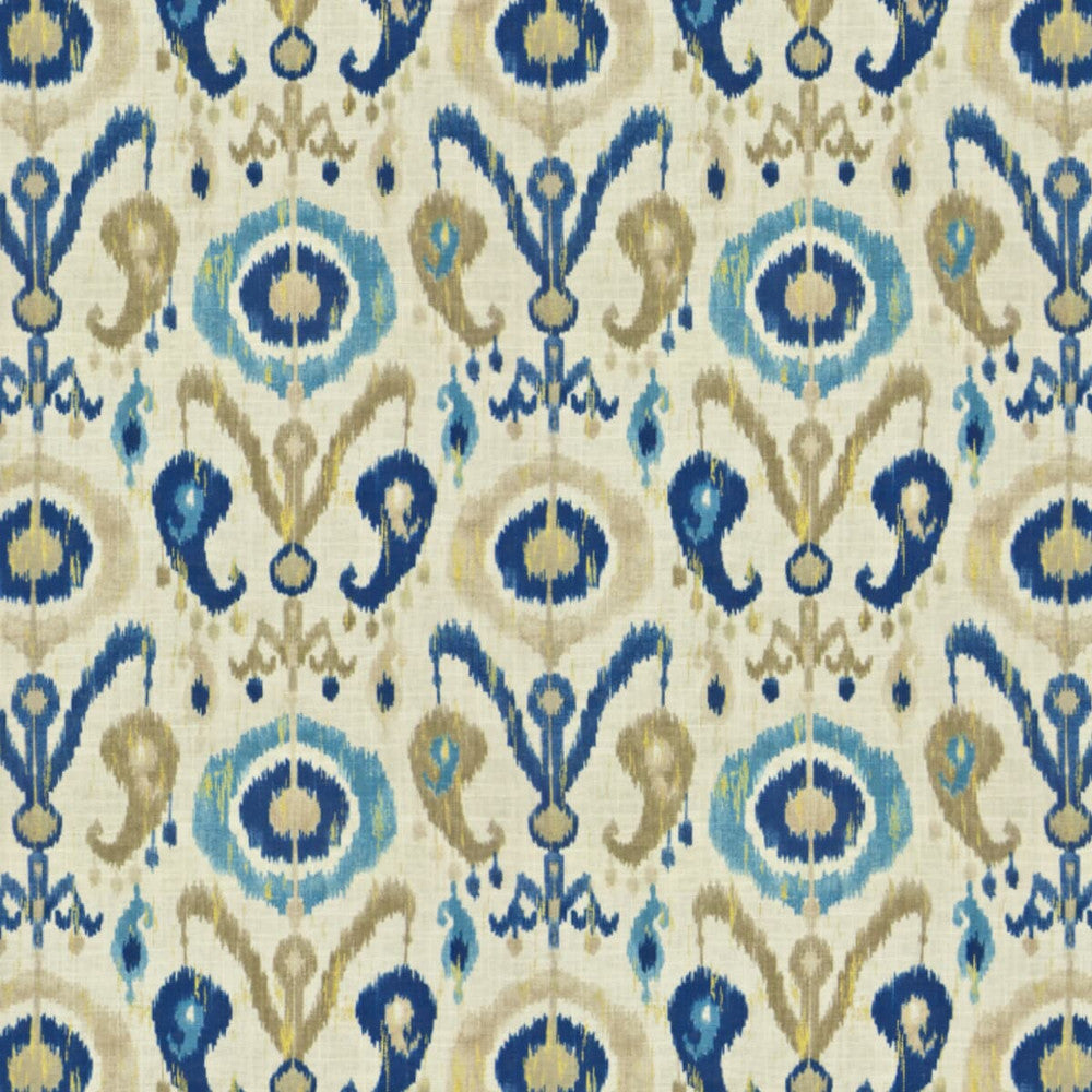Keepsake 5 Cobalt by Stout Fabric Rainbow Library Porcelain/Royal 55% Flax 45% Spun Viscose SOUTH KOREA WYZENBEEK 12 000 DOUBLE RUB WEAR TEST (MEDIUM DUTY) Horizontal: 13.5 and Vertical: 13.5 54 in - Fabric Carolina -