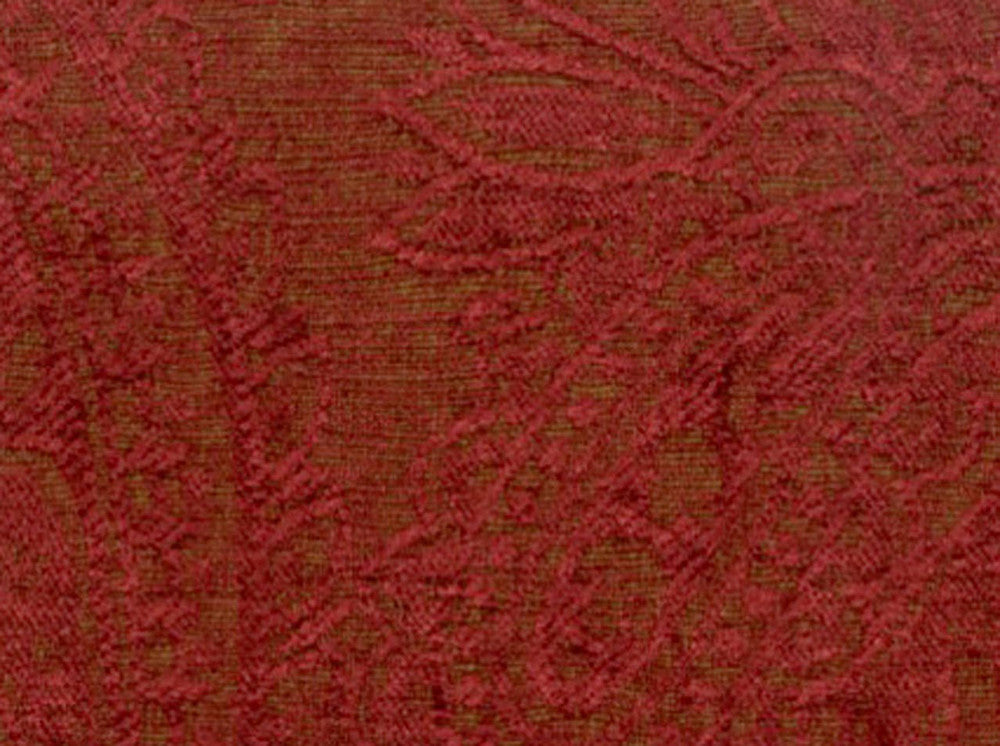 Kelso Morocan Red 389 by Covington Fabric our website for purchase 73% Viscose/27% Polyester China 50,000+ Horizontal: 14.25" and Vertical: 15.75" 55" - Fabric Carolina -