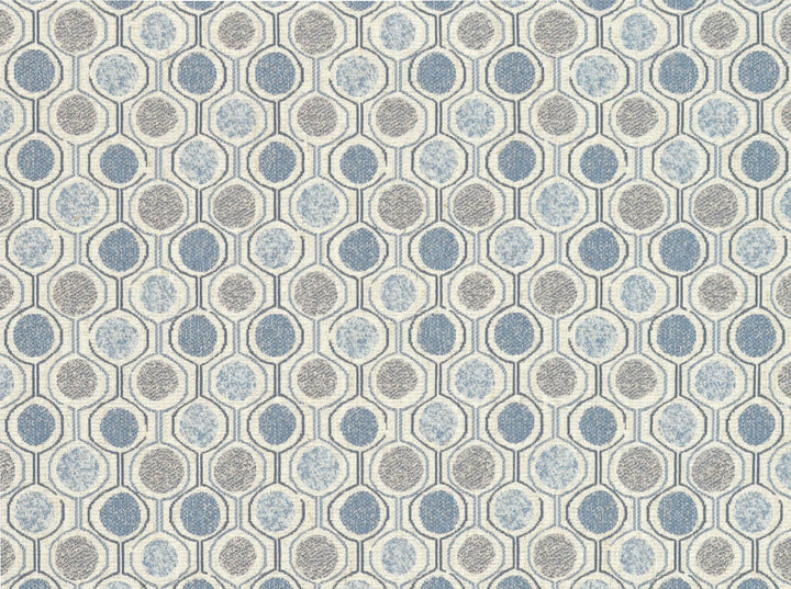 Kenwood Smokey Blue 57 by Covington Fabric 85%POLYESTER 10%RAYON 5%LINEN China 21000 Horizontal: 4.5 and Vertical: 4.75 56 - Fabric Carolina -