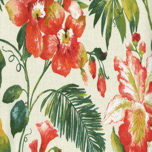 Kenzie Garnet 34 by Norbar Designer Fabric 100% COTTON PAKISTAN 27 3/4"V - 27 3/8"H 56 - Swanky Fabrics -