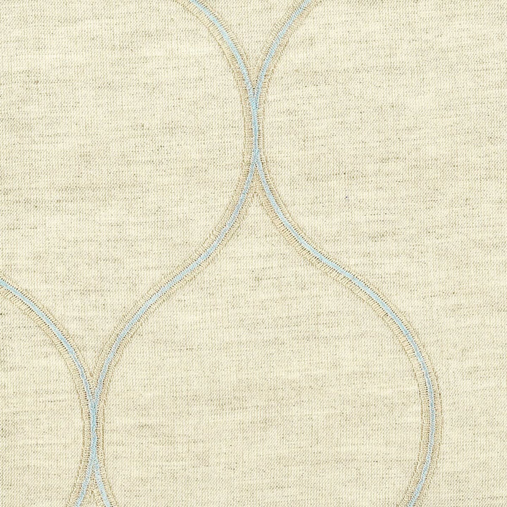 Keynote 1 Opal by Stout Fabric COLOR MY WINDOW OCEAN/WAVE 52%LIN 48%COT %PEMB INDIA Horizontal: 4.5 and Vertical: 8 51 in - Fabric Carolina -