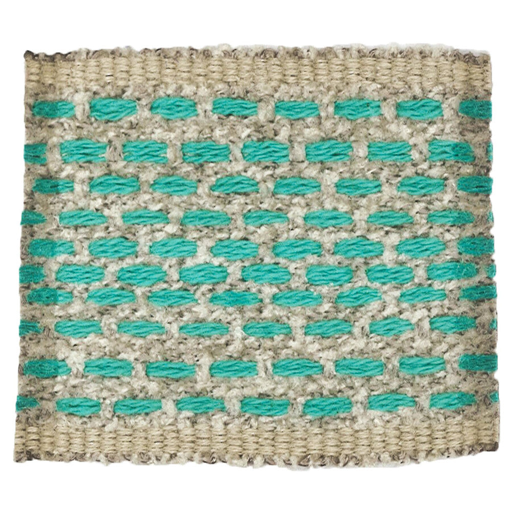 Kidman 5 Caribbean by Stout Designer Trim TREND ALERT 70%COT 25%SVI 5%LIN CHINA </p><p>Repeat: 0 2.38 in - Swanky Fabrics -