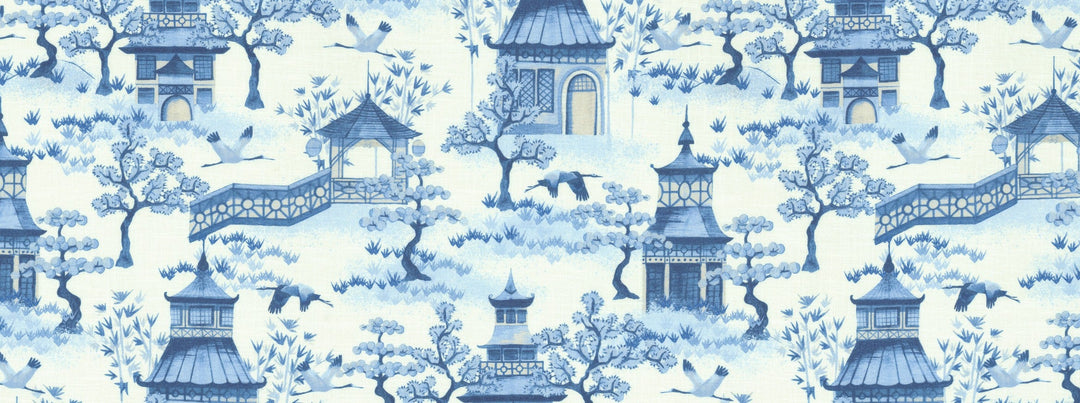 Kinjo 50 Bluebell by Covington Designer Fabric