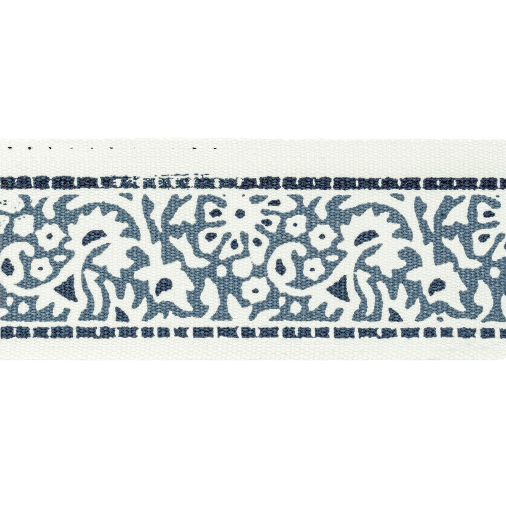 Kinsey Tape 2 Denim by Stout Trim NATURAL BEAUTY TRIM 100%COT INDIA Horizontal: 2.500 and Vertical: 3.125 2.5 in - Fabric Carolina -