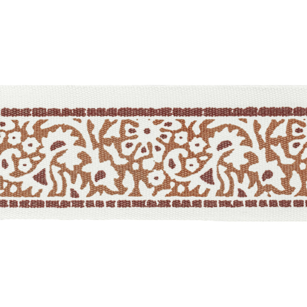 Kinsey Tape 6 Rouge by Stout Trim Stout Trim Kinsey Tape 6 RougeTrim NATURAL BEAUTY TRIM INDIA </p><p>Repeat: H: 2.500, V: 3.125 2.5 in - Fabric Carolina -