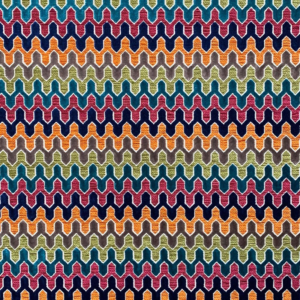 Kirkwall Fiesta by Magnolia Fabric See sample 58 Polyester 27 Viscose 15 Cotton INDIA 60,000 </p><p>Repeat: Horizontal: 1.50 and Vertical: 5.25 54" - Fabric Carolina -
