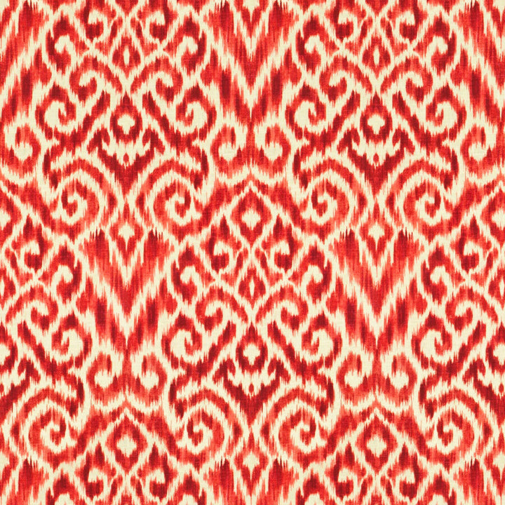 Kismet 1 Poppy by Stout Designer Fabric RAINBOW LIBRARY BERRY/CINNABAR 55%LIN 45%COT CHINA FLAME RETARDANT-U.F.A.C. CLASS 1 WYZENBEEK 27 000 DOUBLE RUB WEAR TEST (HEAVY DUTY) Horizontal: 13.25 and Vertical: 24.75 54 in - Swanky Fabrics -
