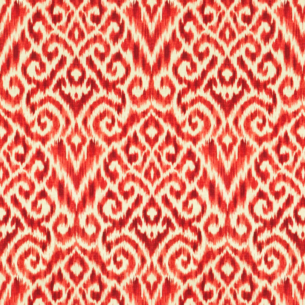 Kismet 1 Poppy by Stout Fabric Stout Fabric Kismet 1 PoppyFabric RAINBOW LIBRARY BERRY/CINNABAR CHINA </p><p>Repeat: H: 13.250, V: 24.750 54 in - Fabric Carolina -