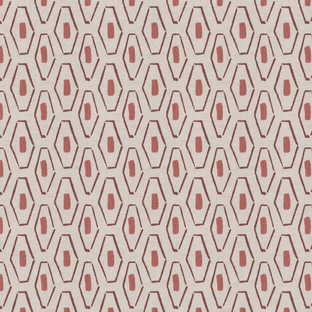 Klavon 2 Tearose by Stout Fabric THE ART OF COLOR HANDCRAFTED 59%COT 41%LIN INDIA FLAME RETARDANT-U.F.A.C. CLASS 1 WYZENBEEK 12 000 DOUBLE RUB WEAR TEST (MEDIUM DUTY) Horizontal: 6.500 and Vertical: 7.875 54 in - Fabric Carolina -