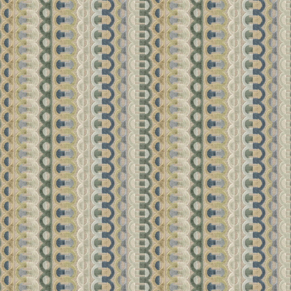 Knowledge 1 Olive by Stout Fabric Stout Fabric Knowledge 1 OliveFabric Rainbow Library Pistachio/Chive 62%Pol 38%Svi India </p><p>Repeat: H: 6.875, V: 0 54 in - Fabric Carolina -