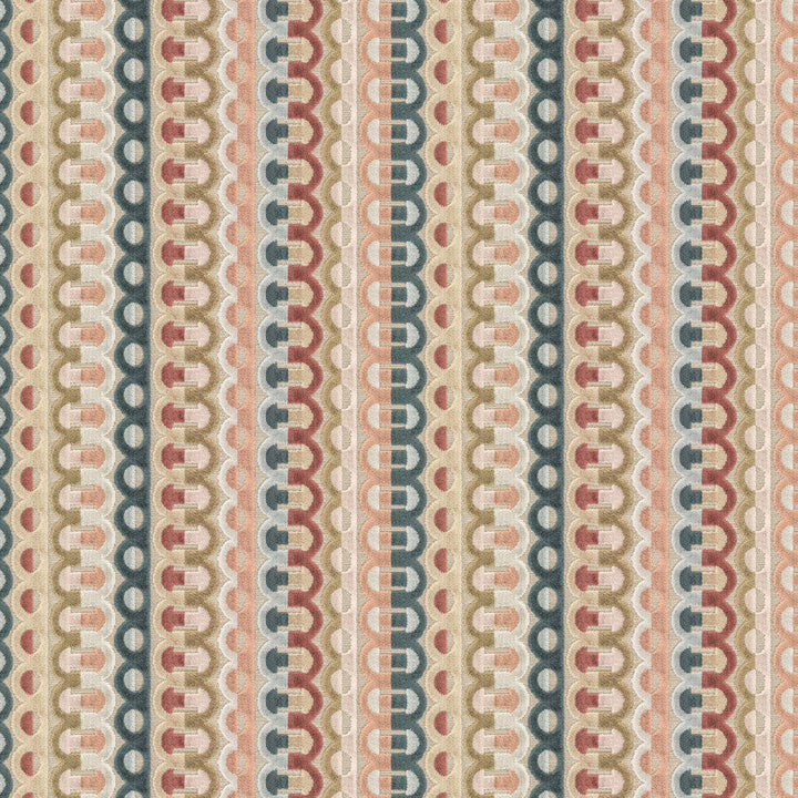 Knowledge 2 Autumn by Stout Fabric Stout Fabric Knowledge 2 AutumnFabric RAINBOW LIBRARY TEAROSE/SPICE 62%POL 38%SVI INDIA </p><p>Repeat: H: 6.875, V: 1.125 54 in - Fabric Carolina -