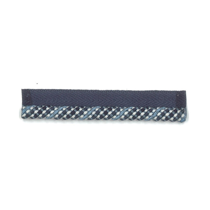 Kolo 1 Blueberry by Stout Trim Stout Trim Kolo 1 BlueberryTrim NEW WORLD TRIM VOLUME II 56%COT 28%SVI 15%POL 1%NYL CHINA </p><p>Repeat: H: 0.750, V: 0.000 0.25 in - Fabric Carolina -