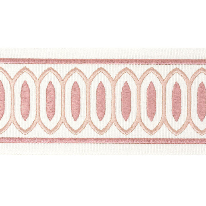 Kragon Tape 5 Tearose by Stout Designer Trim STITCHED UP TRIM 100%COT %BEMB INDIA FLAME RETARDANT-U.F.A.C. CLASS 1 WYZENBEEK 15 000 DOUBLE RUB WEAR TEST (HEAVY DUTY) Horizontal: 4.000 and Vertical: 1.000 4 in - Swanky Fabrics -