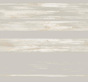 Horizontal Dry Brush Grey Wallpaper by Ronald Redding