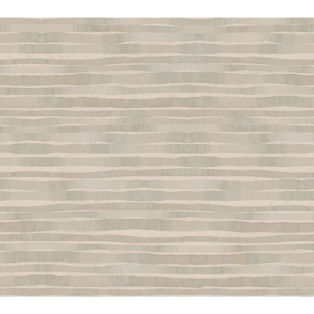 Dreamscapes Taupe Wallpaper by Ronald Redding 24 Karat Covers about 60.8 square feet 27-in by 27-ft long roll Unpasted 24 - Fabric Carolina -