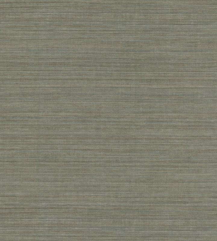 Silk Elegance Green Wallpaper by Ronald Redding 24 Karat Covers about 60.8 square feet 27-in by 27-ft long roll Unpasted 0 - Fabric Carolina -