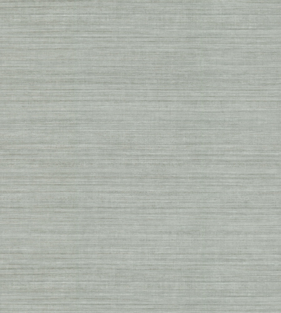 Silk Elegance Grey Wallpaper by Ronald Redding 24 Karat Covers about 60.8 square feet 27-in by 27-ft long roll Unpasted 0 - Fabric Carolina -