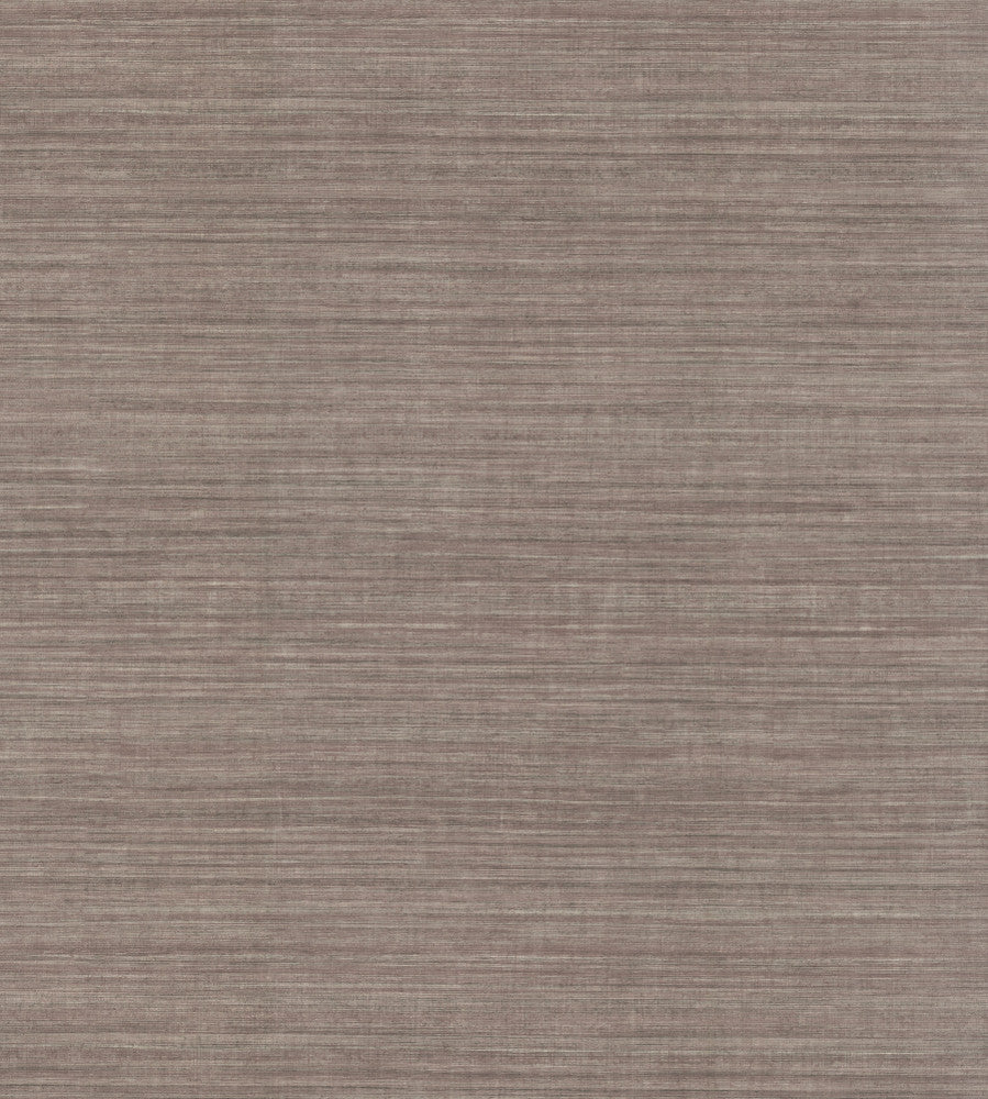 Silk Elegance Brown & Red Wallpaper by Ronald Redding 24 Karat Covers about 60.8 square feet 27-in by 27-ft long roll Unpasted 0 - Fabric Carolina -