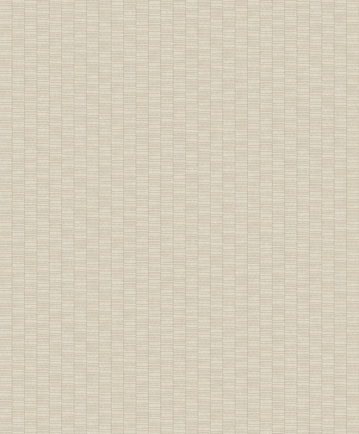 Deco Spliced Stripe Parchment by Seabrook Wallpaper Mondrian Netherlands 56.5 1.81" 20.5" - Fabric Carolina -