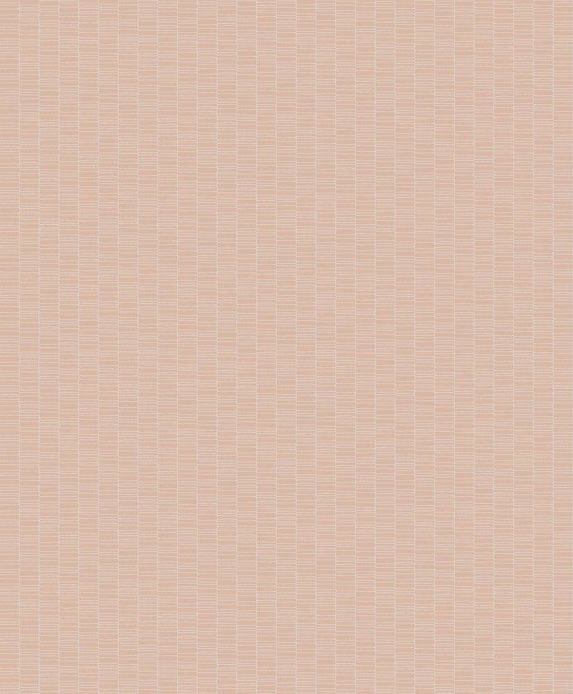 Deco Spliced Stripe Pastel Pink by Seabrook Wallpaper Mondrian Netherlands 56.5 1.81" 20.5" - Fabric Carolina -