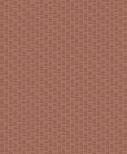 Deco Spliced Stripe Terra Cotta by Seabrook Wallpaper