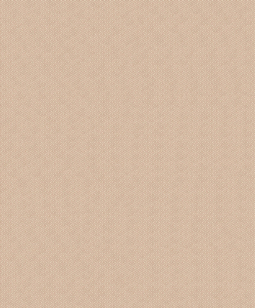Spiro Geometric Ivory & Terra Cotta by Seabrook Wallpaper Mondrian Netherlands 56.5 1.06" 20.5" - Fabric Carolina -