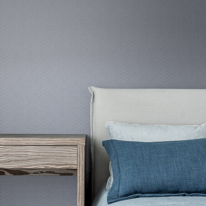 Spiro Geometric Skylight KTM1525 by Seabrook Designs Designer Wallpaper