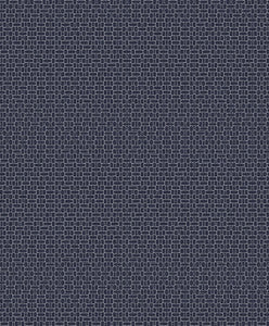 Capsule Geometric Denim Blue & Metallic Silver by Seabrook Wallpaper