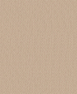 Capsule Geometric Ivory & Terra Cotta by Seabrook Wallpaper