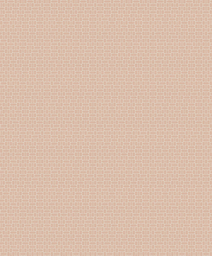 Capsule Geometric Pastel Pink by Seabrook Wallpaper Mondrian Netherlands 56.5 3.15" 20.5" - Fabric Carolina -