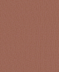 Capsule Geometric Terra Cotta by Seabrook Wallpaper