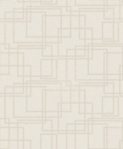 Bauhaus Cityscape Linen by Seabrook Wallpaper