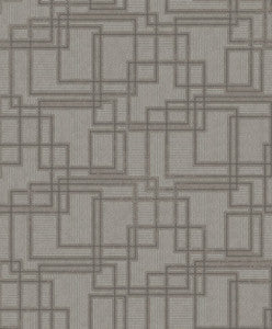 Bauhaus Cityscape Hammered Steel by Seabrook Wallpaper