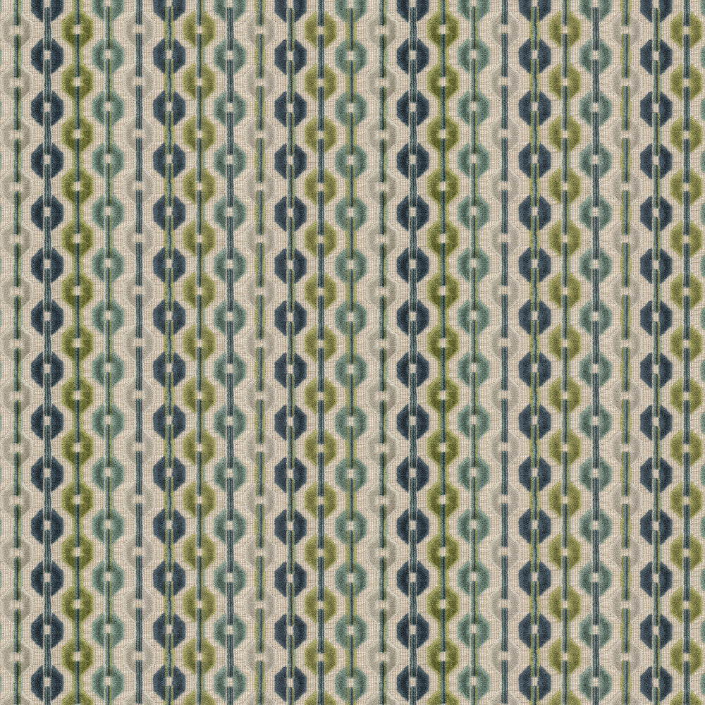 Kumasi 3 Peacock by Stout Fabric Stout Fabric Kumasi 3 PeacockFabric RAINBOW LIBRARY PISTACHIO/CHIVE 69%POL 31%SVI INDIA </p><p>Repeat: H: 4.500, V: 1.750 54 in - Fabric Carolina -